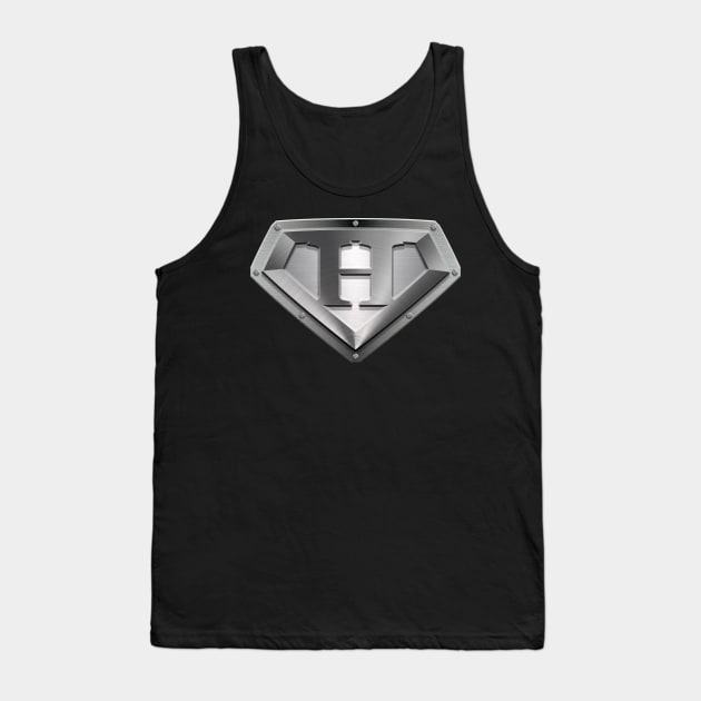 Super Sleek Style H Symbol Tank Top by TheGraphicGuru